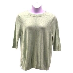 J Jill Sweater Green‎ XL